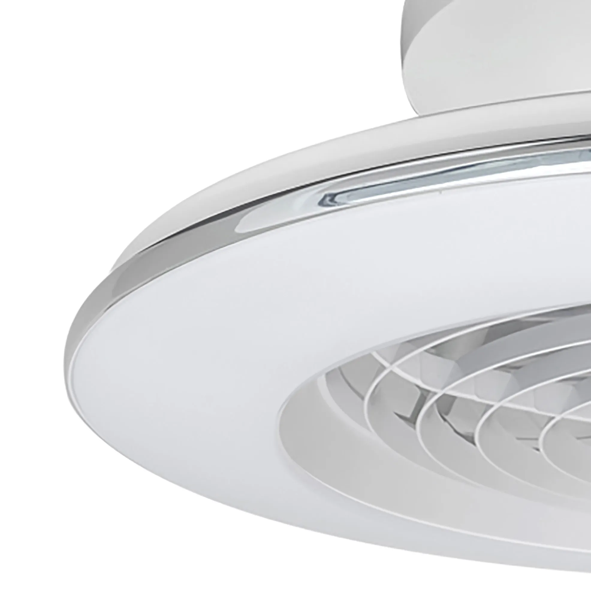 Alisio Mini 70W LED Dimmable Ceiling Light & Fan, Remote Controlled White M7493  Mantra Alisio Mini